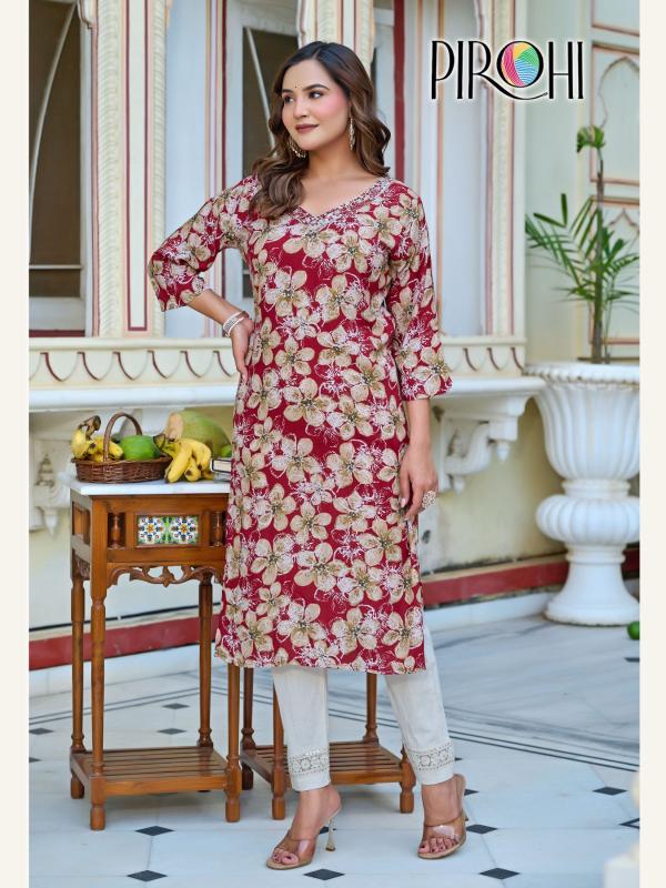 Pirohi siri readymade kurti wholesale market in delhi  - wholesale export